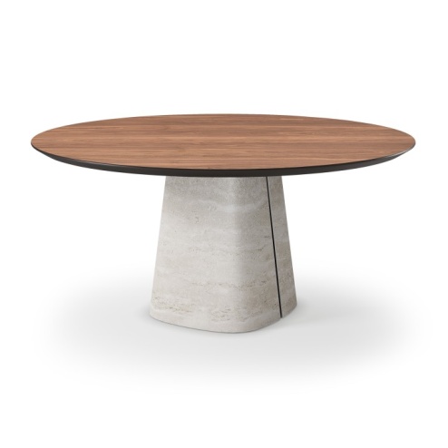 Tavolo Rado Wood round Cattelan Italia